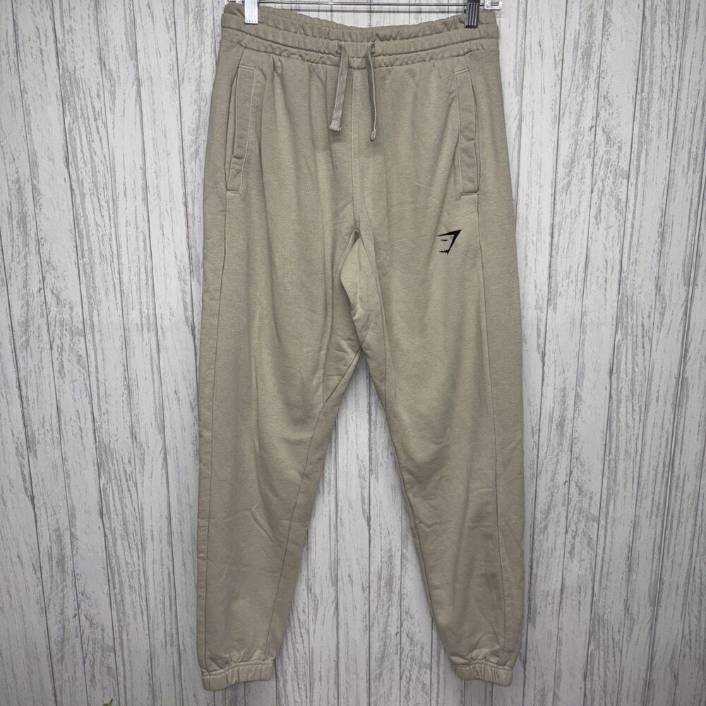 Womens Size S Gymshark Beige Joggers EUC